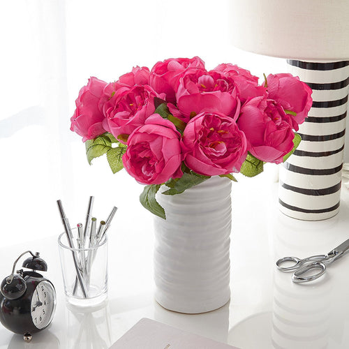 Fushia Red Peony